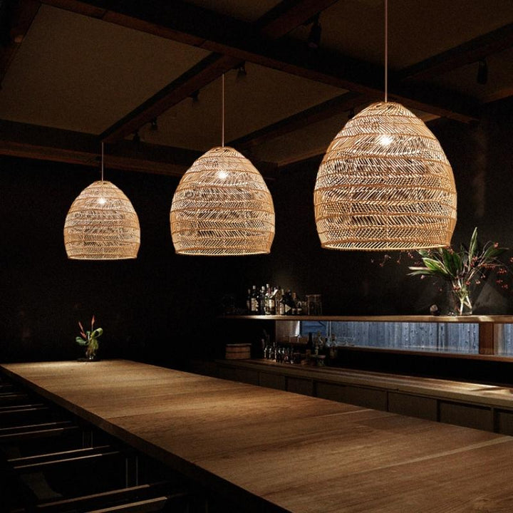 suspension-luminaire-osier-design