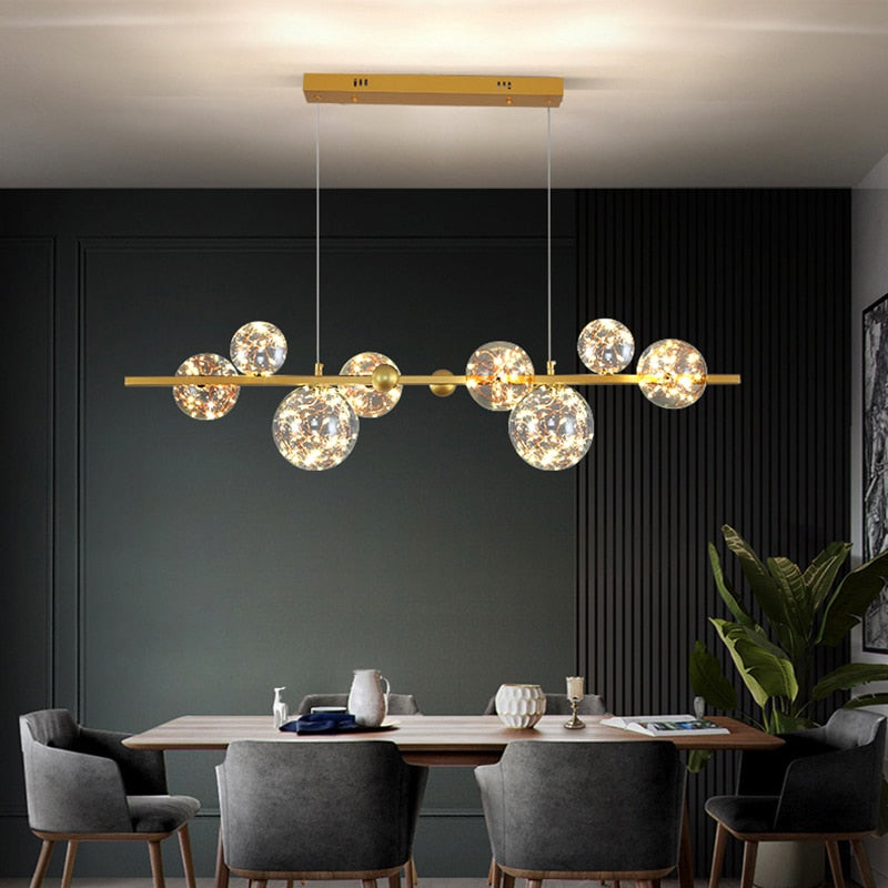 lustre-globe-or
