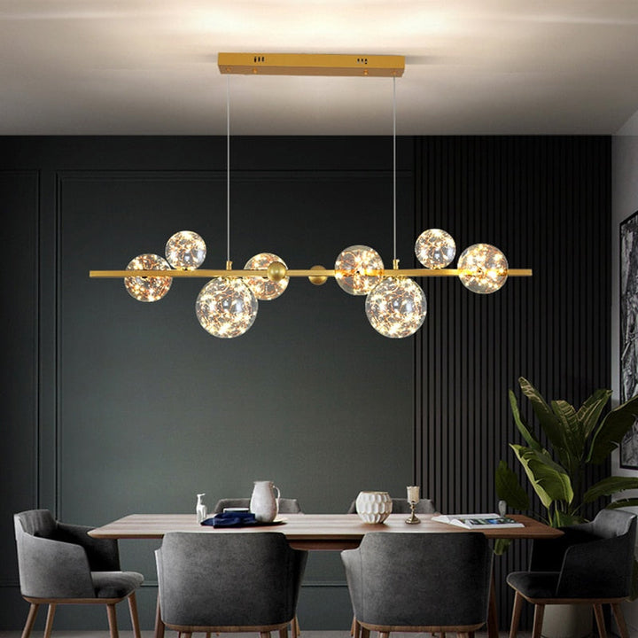 lustre-globe-or