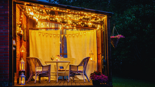Combien de lumen pour une terrasse faut-il ?