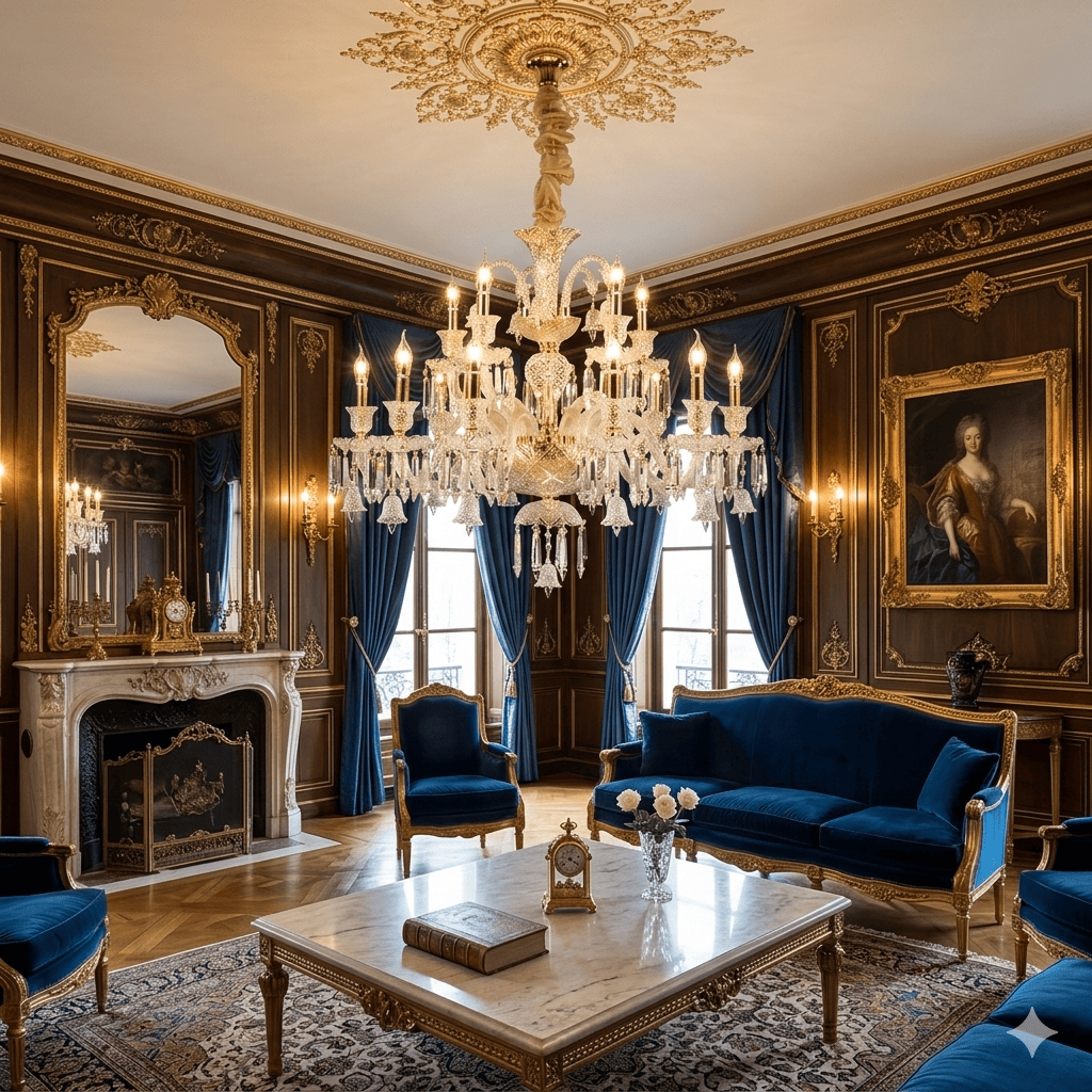 Chandelier Baroque Luxe