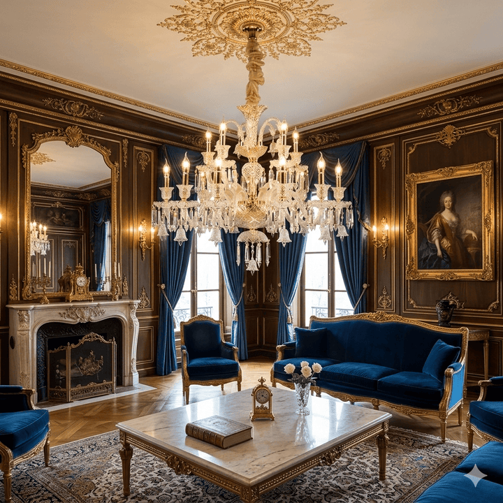 Chandelier Baroque Luxe
