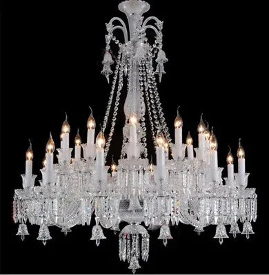 Lustre Luxe Art Déco En Cristal