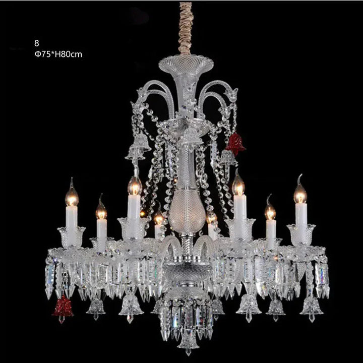 Lustre Luxe Art Déco En Cristal