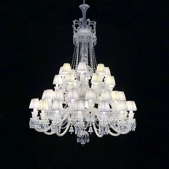 Lustre Luxe Art Déco En Cristal