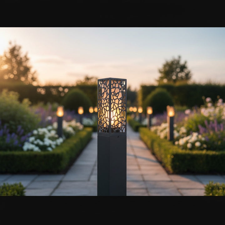 Petit Lampadaire Extérieur | Bronzia