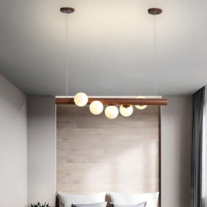 Lustre Salon Bois | Lustrino
